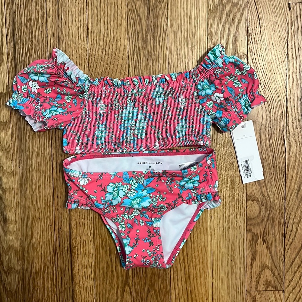 Jeanie and Jack toddler bikini 2T